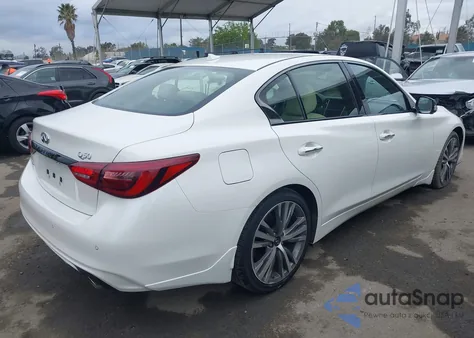 2023 Infiniti Q50 Sensory Awd из США, поврежденный, VIN JN1EV7CR2PM543558